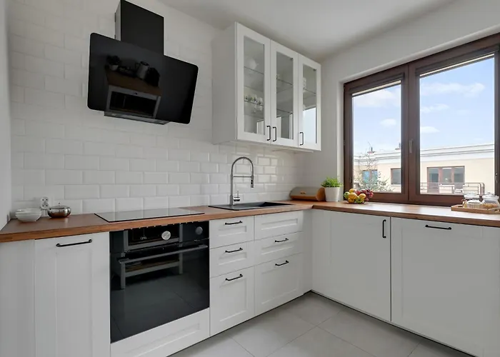 Appartamento Jelitkowski Dwor Seaside & Parking By Downtown Danzica