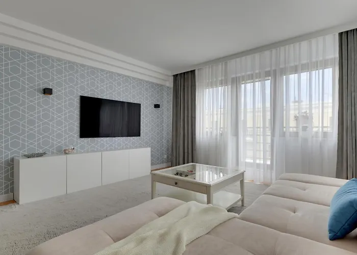 Appartamento Jelitkowski Dwor Seaside & Parking By Downtown Danzica